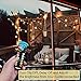 Outdoor Dimmer for String Lights,350 W String Light Dimmer Switch,100 FT Remote Control Dimming Timer for Led Light,Lamp and Patio Light,Dimmer for Outdoor String Light,Dimmer Plug,Timer,Waterprooof