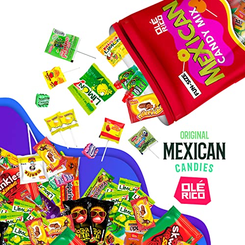 RICO RICO Mexican Candy 50 pcs Dulces Mexicanos Surtidos, Mexican
