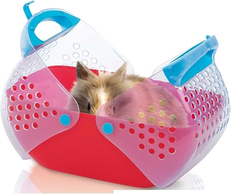 Boite Caisse De Transport Rongeurs Lapin Cochon D Inde Chinchilla Chaton Imac Baggy Bleu Jaune Ou Rouge Amazon Fr Animalerie