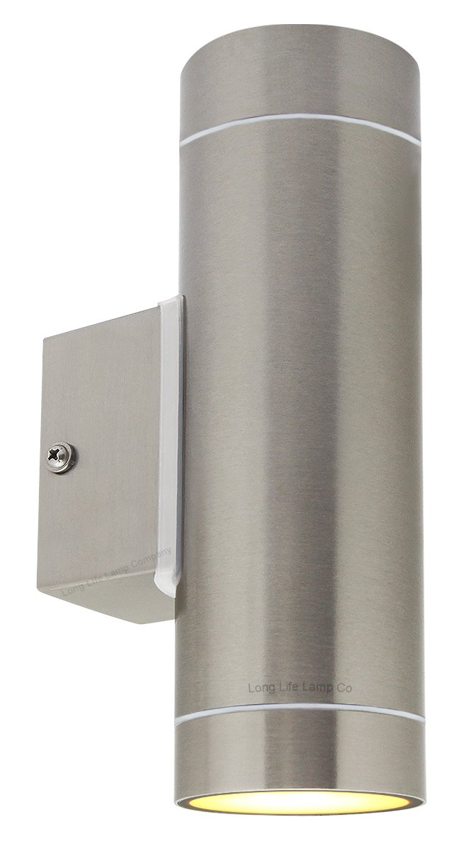 Stainless Steel LED Double Outdoor Wall Light IP65 Up/Down Outdoor Wall