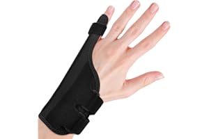 VHOPMORE Pinky Finger Splints, Trigger Finger Splints for Little Finger, Pinky Support Brace for Right & Left Hand, Wrist and Pinky Fracture Finger Stabilizer for Arthritis, Injury, Tendonitis, Broken
