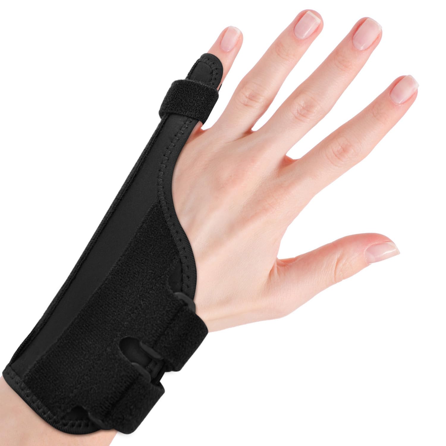 Photo 1 of VHOPMORE Pinky Finger Splints, Trigger Finger Splints for Little Finger, Pinky Support Brace for Right & Left Hand, Wrist and Pinky Fracture Finger Stabilizer for Arthritis, Injury, Tendonitis, Broken