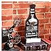 Windspeed Vintage Wall Mount Beer Bottle Opener With Small Organizer Box,Beer Bottle Shape,Rustic Bar Shop Bottle Opener (Grey)