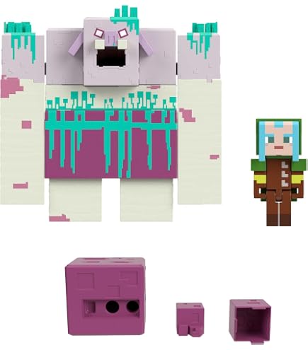 Action Figure Minecraft Legends – Set Nether Invasion Pack – 4 Personaggi Con Azione Di Attacco – Giocattolo Per Bambini 6+ Anni - 2