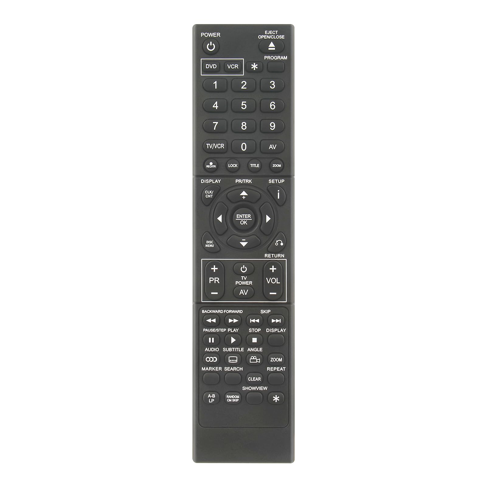 ALLIMITY 6711R1P104F Replace Remote Control fit for LG DVD Player 3850R-Z352P V161 V271 V290 6711R1P104F V1802P1Z V280 V190 V190.BDEULLS V280N V180 V181 V280.BDEULLS V150 V1902SZ V280N-SZ