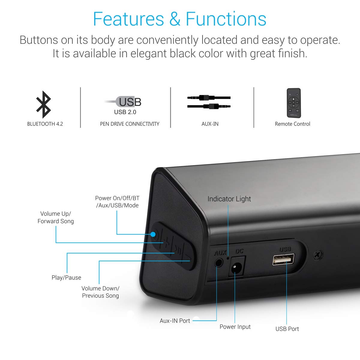 portronics sound slick 2 por 936