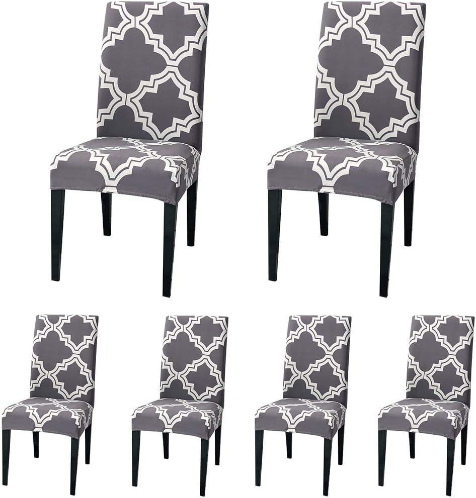 Best chair covers for dining room set of 6 contemporary