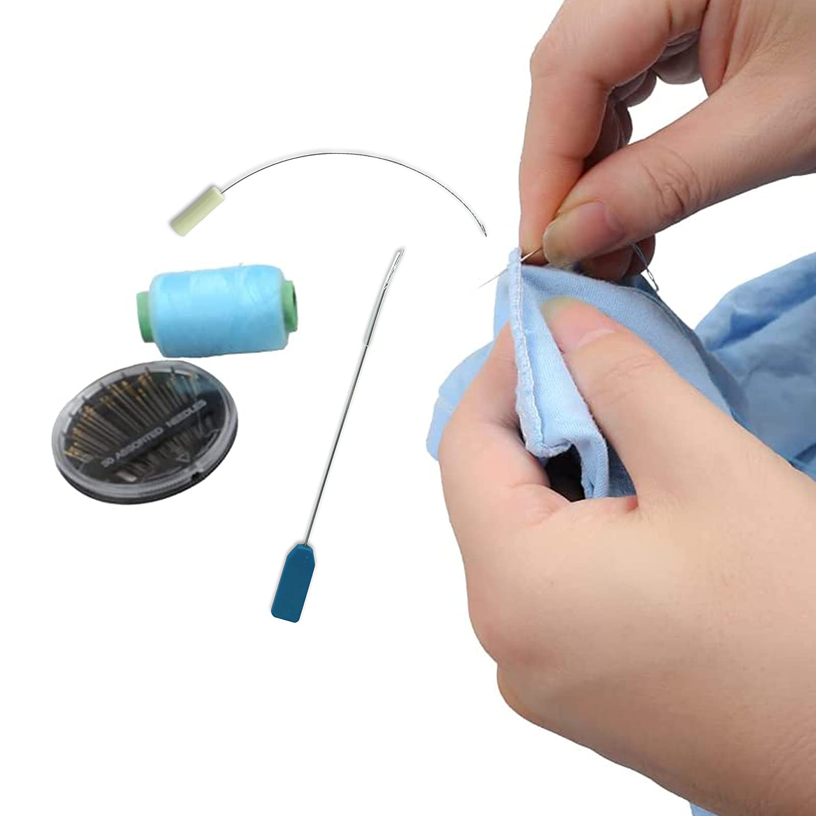 Serger Needle Threader，overlocker Threader Set，for Looper and Needle by Hemline，2 Set Serger Looper Threader and Serger Needle Threader