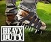 Premium Nylon Heavy Duty Lawn Aerator Shoes - 4 Adjustable Straps and Metal Buckles - Nylon Aerating Sandals with Zinc Alloy Buckles - Extra Spikes and Bonus Wrench Included
