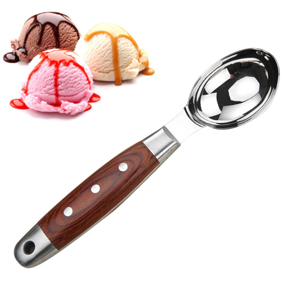 Compra Rokoo Cuchara de Helado de Acero Inoxidable Scoop Portioner ...