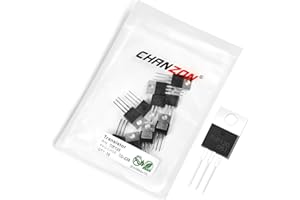 Chanzon TIP120 TO-220-3L NPN Darlington Power Bipolar Transistor (Pack of 10pcs)