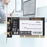 fasient 300Mbps Dual Band WiFi Card AR9220 PCIe 2.4/5GHz 802.11n for Win view 8