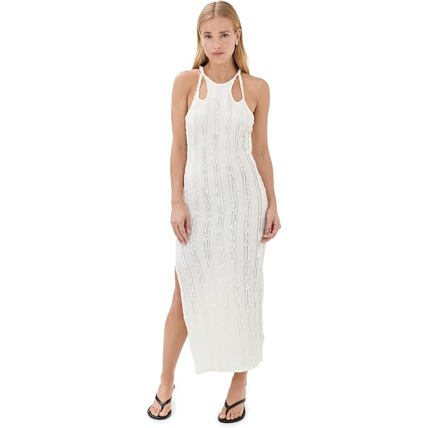 forever 21 white knit dress Ribbed Knit Bodycon Mini Dress