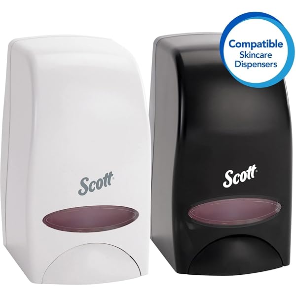 SCOTT PRO FOAM SKIN CLEANSER WITH MOISTURIZERS, LIGHT FLORAL, 1,000 ML BOTTLE