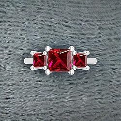 Dazzlingrock Collection Princess Lab Created Ruby