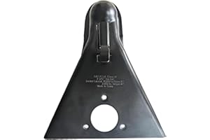 Allucky 2-5/16" Ball 14000LBS A-Frame Trailer Coupler Class IV with Powder Coated Black