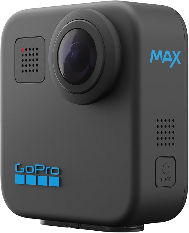 MAX – wasserdichte 360 ​​+ traditionelle Action-Kamera mit sphärischem 5,6K30 HD-Video, 16,6 MP, 360 Fotos, 1080p Live-Streaming-Stabilisierung