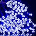 BlueFire 100 LED Fairy Decorative Garden String Lights 39ft DC Power String Christmas Party Lights Indoor Outdoor String Lights for Patio,Wedding,Party (Blue)