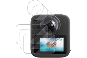 BOVUGAC [3 Pack] for GoPro Max2 Canera Tempered Glass Screen Film&TPU Lens Protector Film, Screen Protector for GoPro Max 2, 