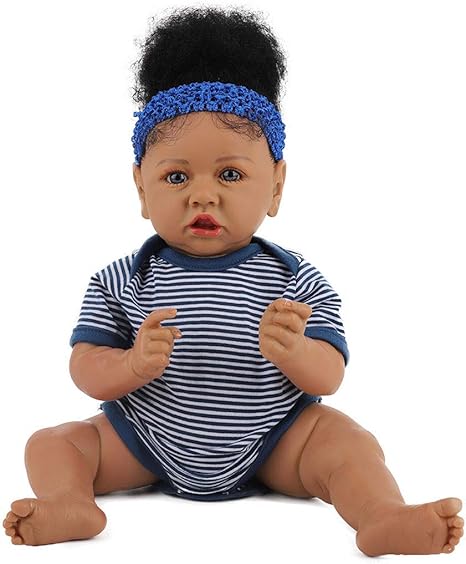 Amazon Co Jp 防水生まれ変わった赤ちゃん人形黒い肌シリコーンソフトボディファッション生まれ変わった子供のための最高のプレイメイト男の子女の子ハロウィーン ホーム キッチン