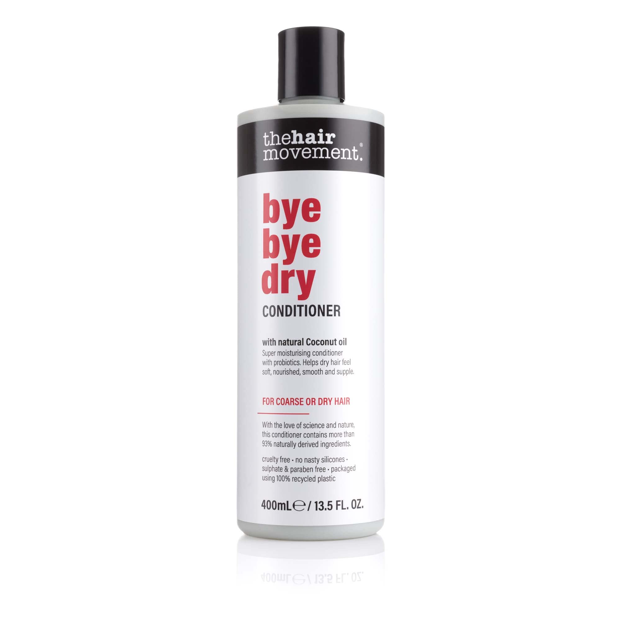 The Hair Movement | Bye Bye Dry Conditioner | Sulphate Free | Paraben Free | Moisturising Hair Conditioner | Salon Professional Conditioner to Deeply Nourish Dry Hair
