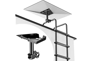WTPGTI Starlink Gen 3 RV Ladder Mount, Starlink Mount for RV, Durable Aluminum Starlink Mount Compatible with 0.8-1.17 Inch L