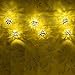 Goodia LED String Lights, Battery Operated 40 LED Gold Moroccan for Bedroom,Curtain,Patio,Lawn,Landscape,Fairy Garden,Home,Wedding,Holiday,Christmas Tree,Party (Warm White)
