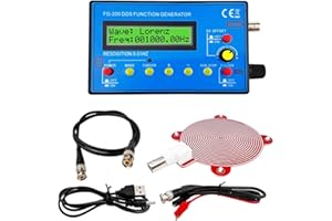 Vernijtrdy FG200 DDS Function Signal Generator Frequency Counter 0.01Hz - 500KHz Signal Source Module Sine+Square+ Waveform
