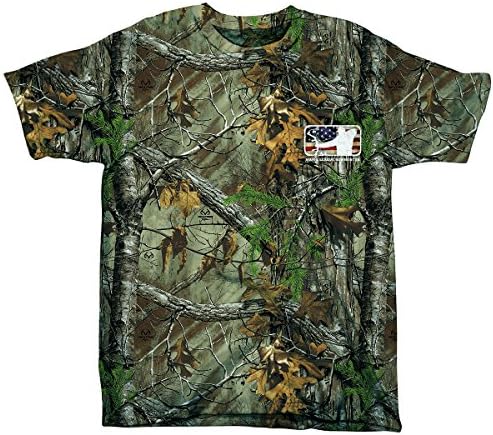 Major League Bowhunter Men's Centerline Short Sleeve Tee, Realtree Xtra, Large