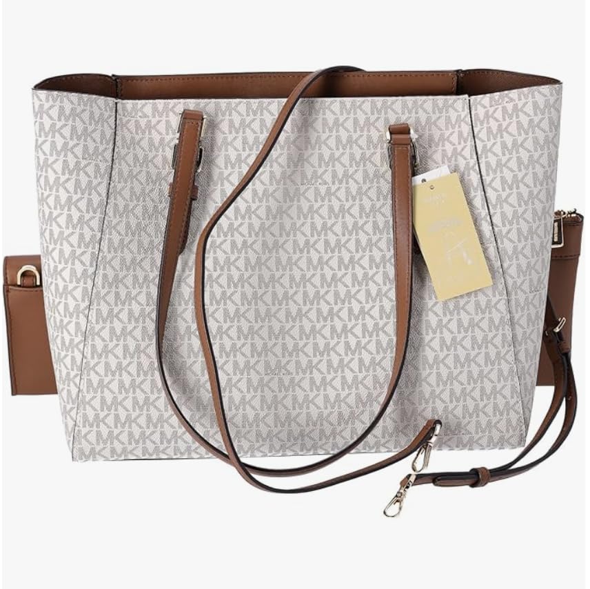 Michael Michael Kors Charlotte Large 3-in-1 Signature Logo Tote Bag