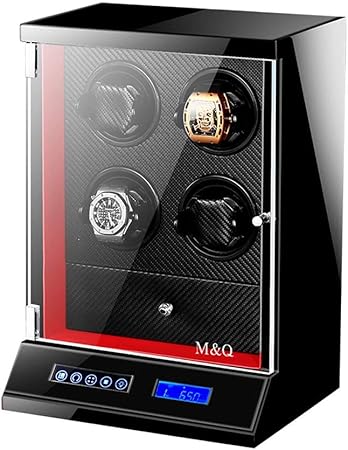 L.HPT Caja Relojes Automaticos 4,Bateria Winder Pilas Watch ...