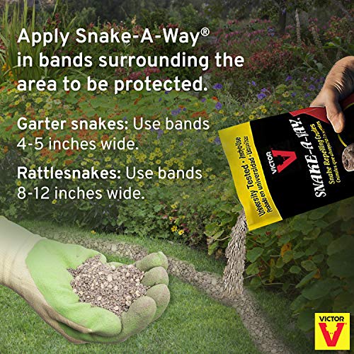 Victor VP364B SnakeAWay Outdoor Snake Repelling Granules 4LB Snake
