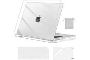 MOSISO Scratch-Resistant Case Compatible with MacBook Air 15 inch M5 2026 M4 2025 M3 M2 2024 2023 A3448 A3241 A3114 A2941, Pr