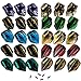 IgnatGames Dart Flights and Accessories – 18/30 GlideXPro 130 Micron Flights in Various Shapes and 6 Flight Protectors