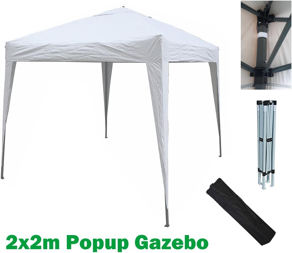 MCC@Home - Toldo Impermeable de 2 x 2 m para jardín (NS) (Blanco