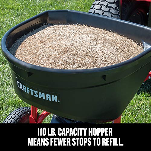 2 Craftsman+CMXGZBF7124571+110+lb+Broadcast+Spreader