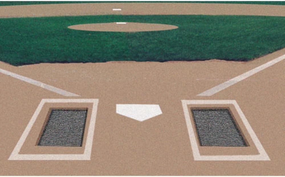 Rubber Batter's Box Foundation (Pair)