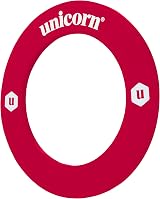 Unicorn Dartboard Backboard Surround Striker Lightweight EVA Plastic Red view 5