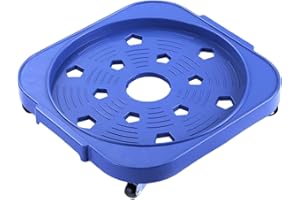Bucket Wheels,360 Swivel Casters Holder,with Brake System 5 Gallon Bucket Roller Base - for Home Outdoor Dorm Flower Pot Apar
