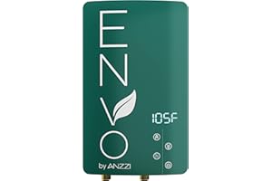 ANZZI Envo ANZZI Electric Tankless Water Heater 14.6 kW at 240 Volts Instant Hot Water Small Enough to Install Anywhere - For for kitchen or bath faucet and shower, WH-AZ146-M2…