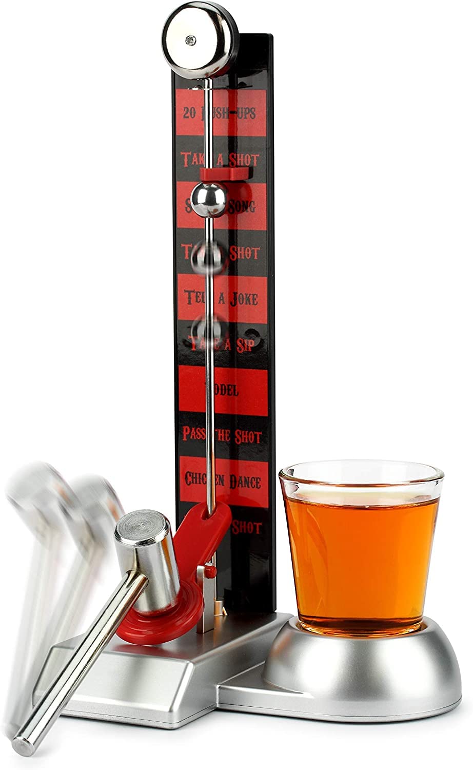 Novelty Party Game Toy Entertainment Humorous Gift Christmas Birthday Secret Santa Stocking Filler Shot Glass Hammer Shot Drinking Games Are Ideal for Men, Women, and Adults