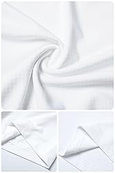 Men’s White Short Sleeve Quick Dry Moisture