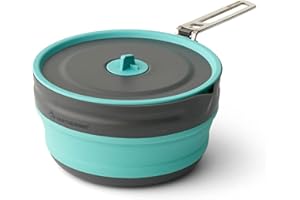 Sea to Summit Frontier Ultralight Collapsible Pouring Pot for Camping, 2.2 Liter