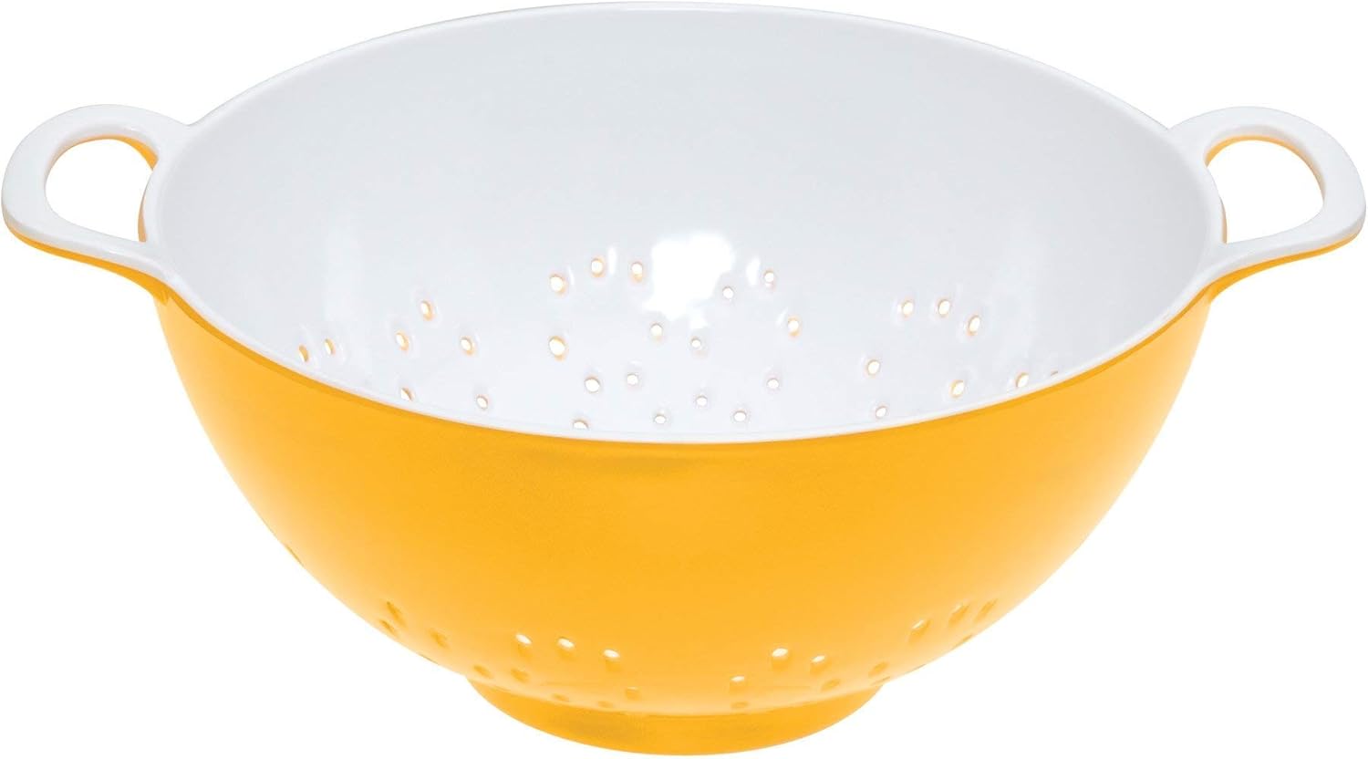 kitchen-craft-colourworks-yellow-melamine-colander-15-cm