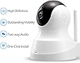 TENVIS HD IP Camera - Wireless IP Camera with Two-way Audio, Night Vision Camera, 2.4GHz & 720P Camera for Pet Baby Monitor, Home Security Camera Motion Detection Indoor Camera with Micro SD Card Slot