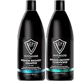 Vantaggio - Premium Shampoo &amp; Conditioner Set &ndash; Stops Hair Loss &ndash; Boosts Hair Growth and Thickening &ndash; Procapil &ndash; DHT Blocker fights thinning and Alopecia