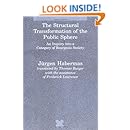 The Structural Transformation of the Public Sphere: An Inquiry into a Category of Bourgeois Society (Studies in Contemporary German Social Thought)