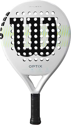 Optix V1 Racchetta da Padel, Unisex, Bianco