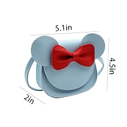 ZGMYC Little Girl's Cute Bowknot Crossbody Purse