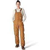 Carhartt Women's Loose Fit Washed Duck Insulated Biberall